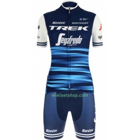 Fietskleding Dames (Fietsshirt + Fietsbroek Kort) 2019Trek-Segafredo N003